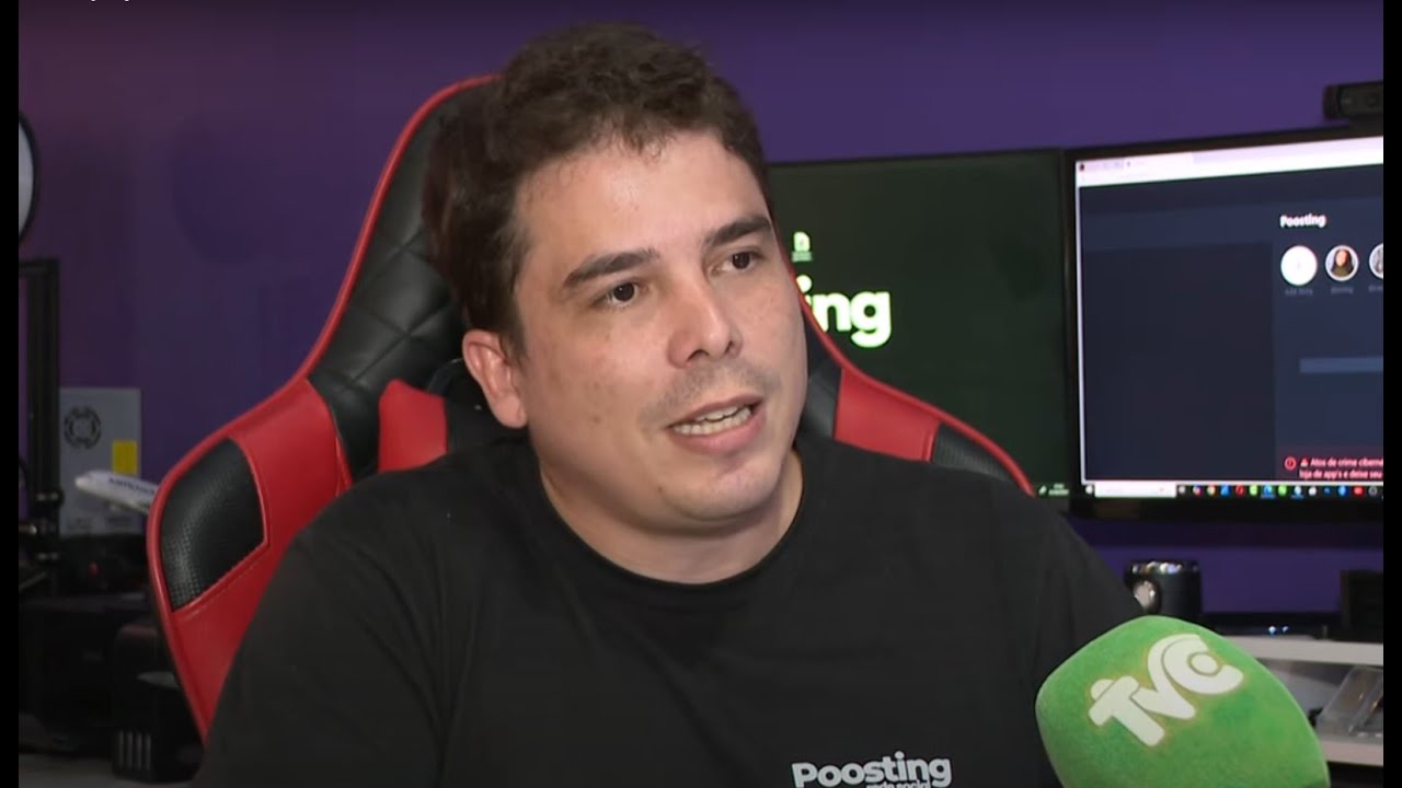 Poosting Rede Social na TV Cear&aacute; Reportagem