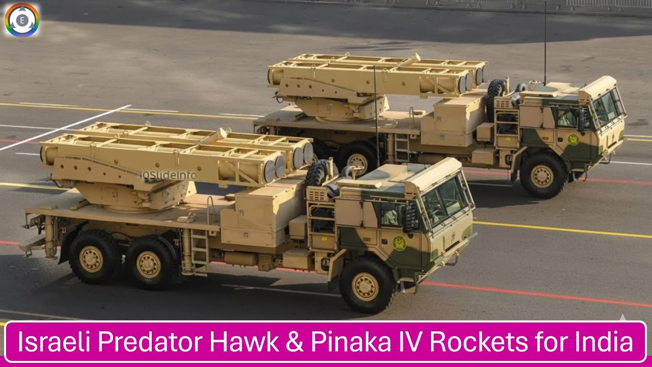 Израильские ракеты Predator Hawk и Pinaka IV для индийской армии