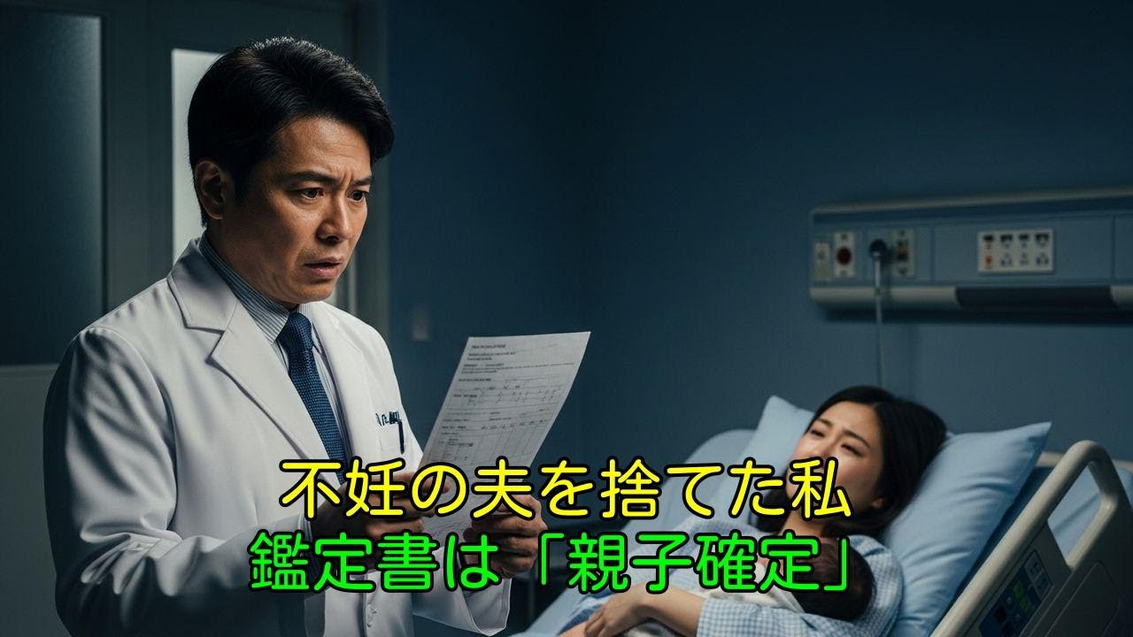 不妊の元夫を捨てた私。再会した彼の病院で出産、DNA鑑定書に驚愕の真実