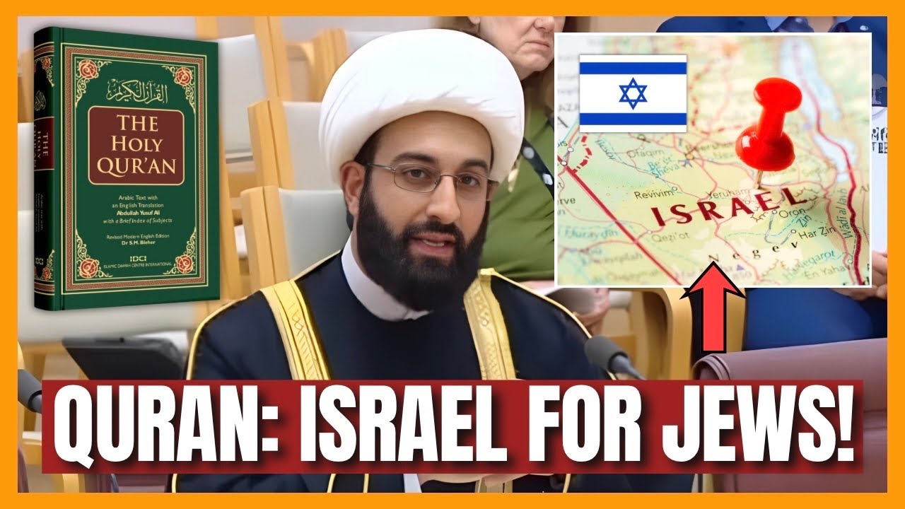 Imam Tawhidi: “Our QURAN PROVES Israel Belongs to THE JEWS!”