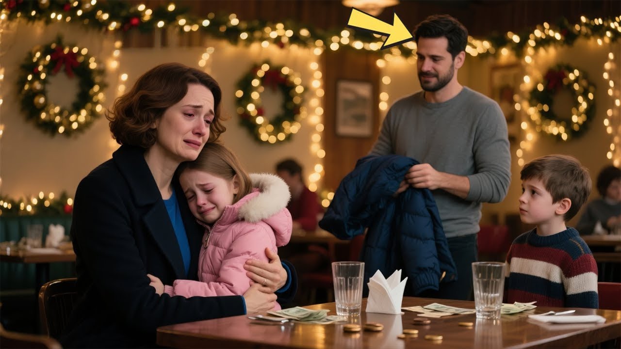 Rejetée à un rendez-vous de Noël avec sa fille — jusqu’à ce qu’un père célibataire s’approche