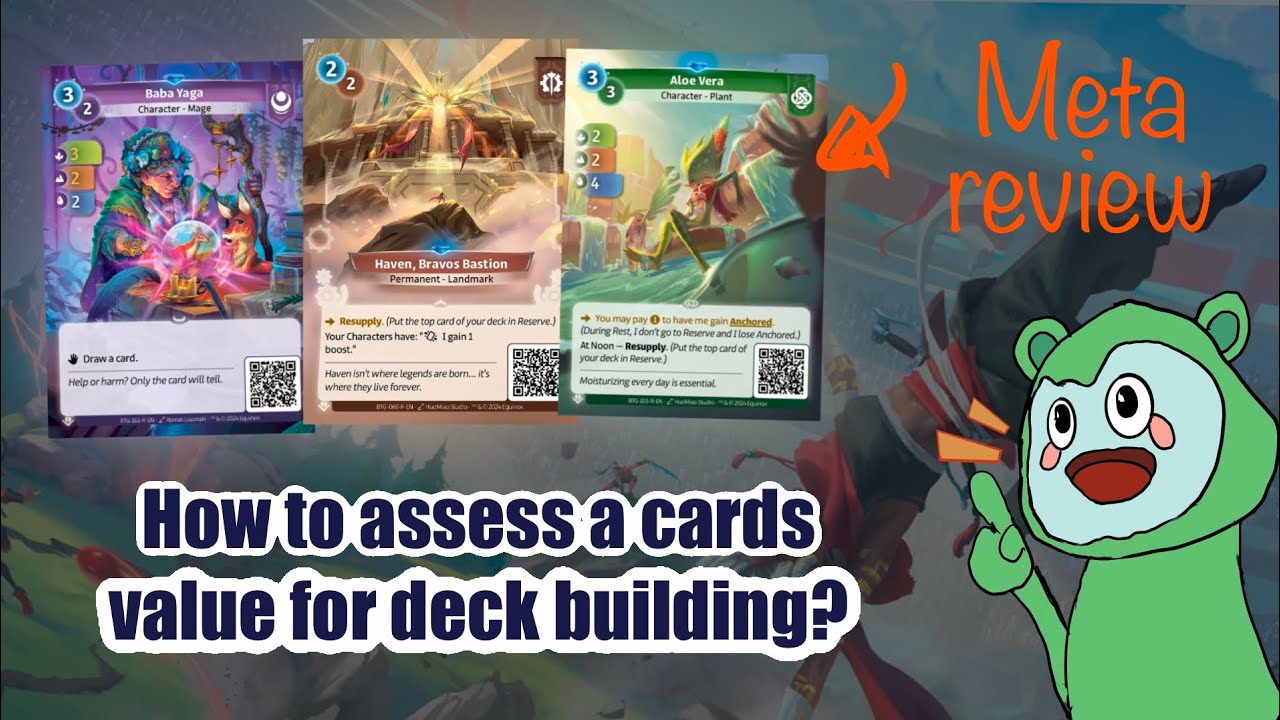 Card valuation model for Altered tcg deckbuilding | Meta cards reviewed