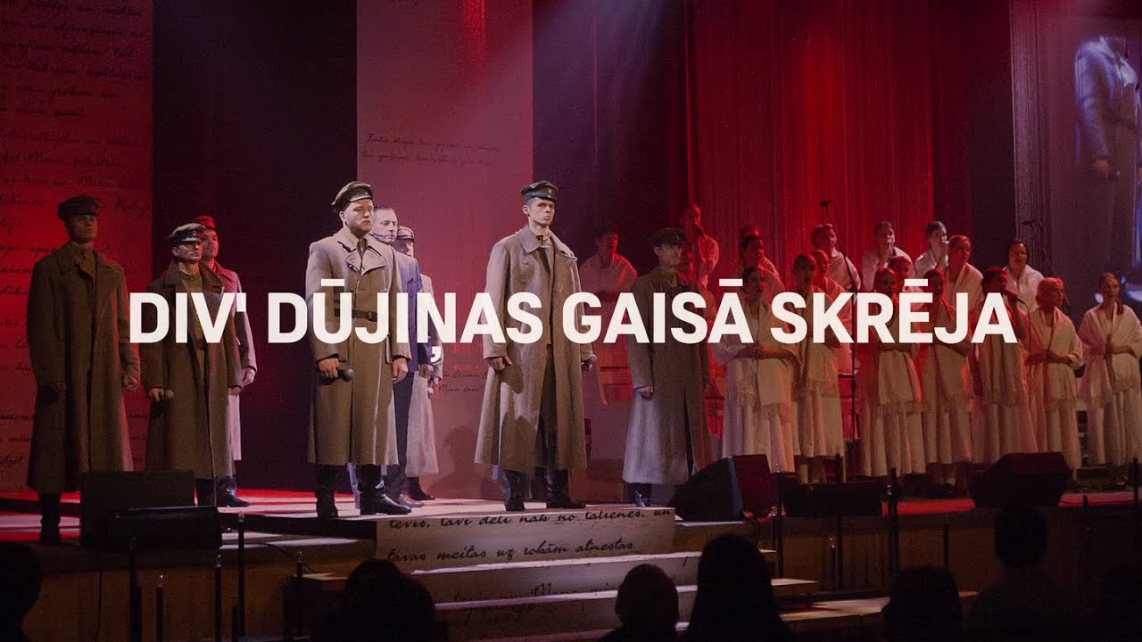 Div' dūjiņas Gaisā Skrēja | Latvijas Atmodas Dziesmas