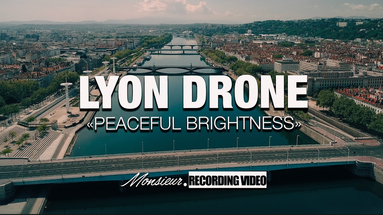 Lyon, vue d'en haut | Confinement - Covid 19 | Vidéo Drone 4K