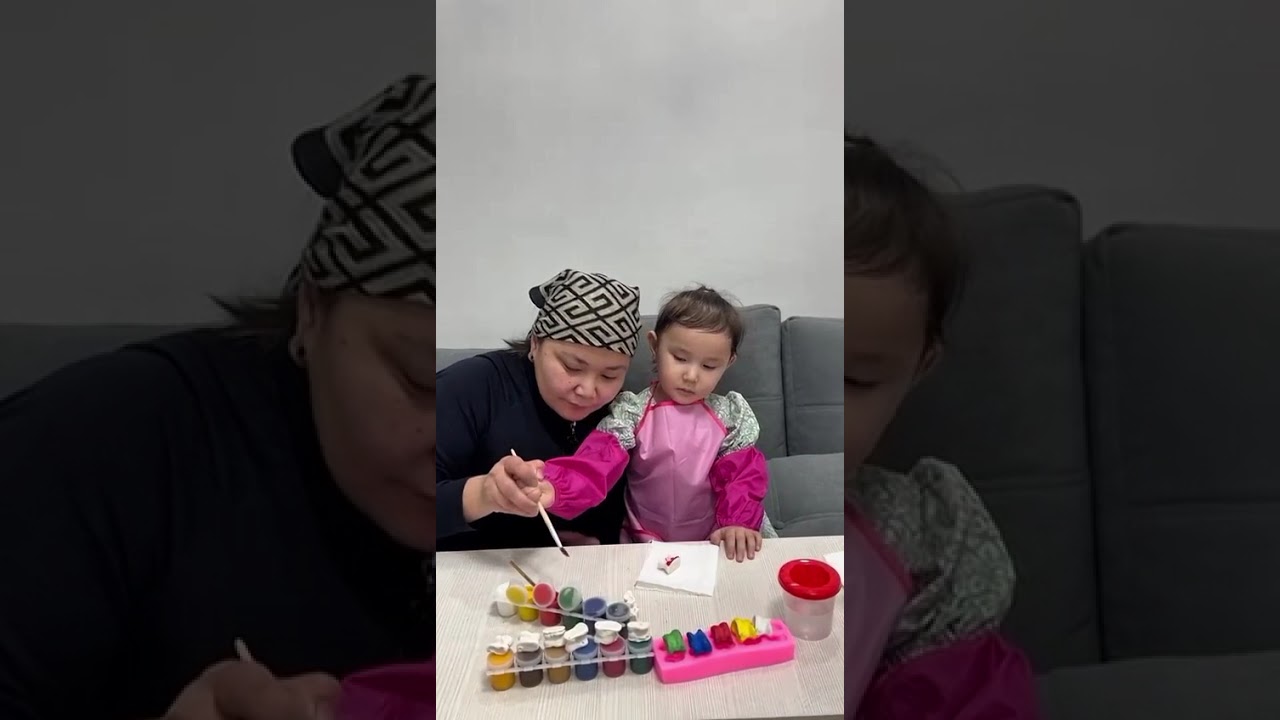Отбасыммен өткізген уақыттар. Әлімбай Айсана Азаматқызы. 3 жас.