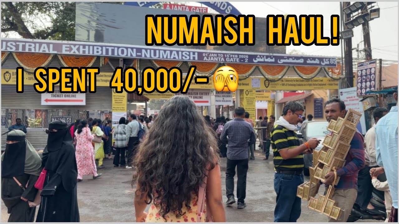 I SPENT 40,000/- in Numaish | Numaish Haul | Block Print Curtains, Jaipur Bedsheets, Comforters