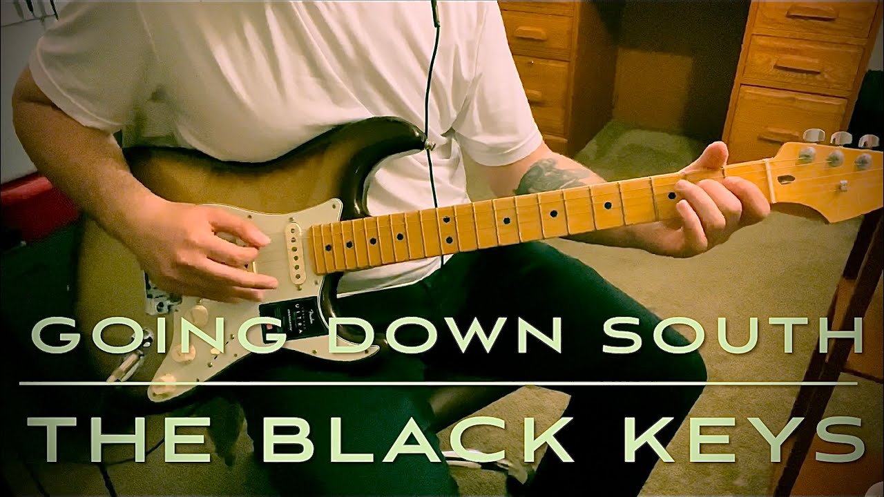 How to play Going Down South by The Black Keys on guitar - fingerstyle guitar lesson (R.L. Burnside)