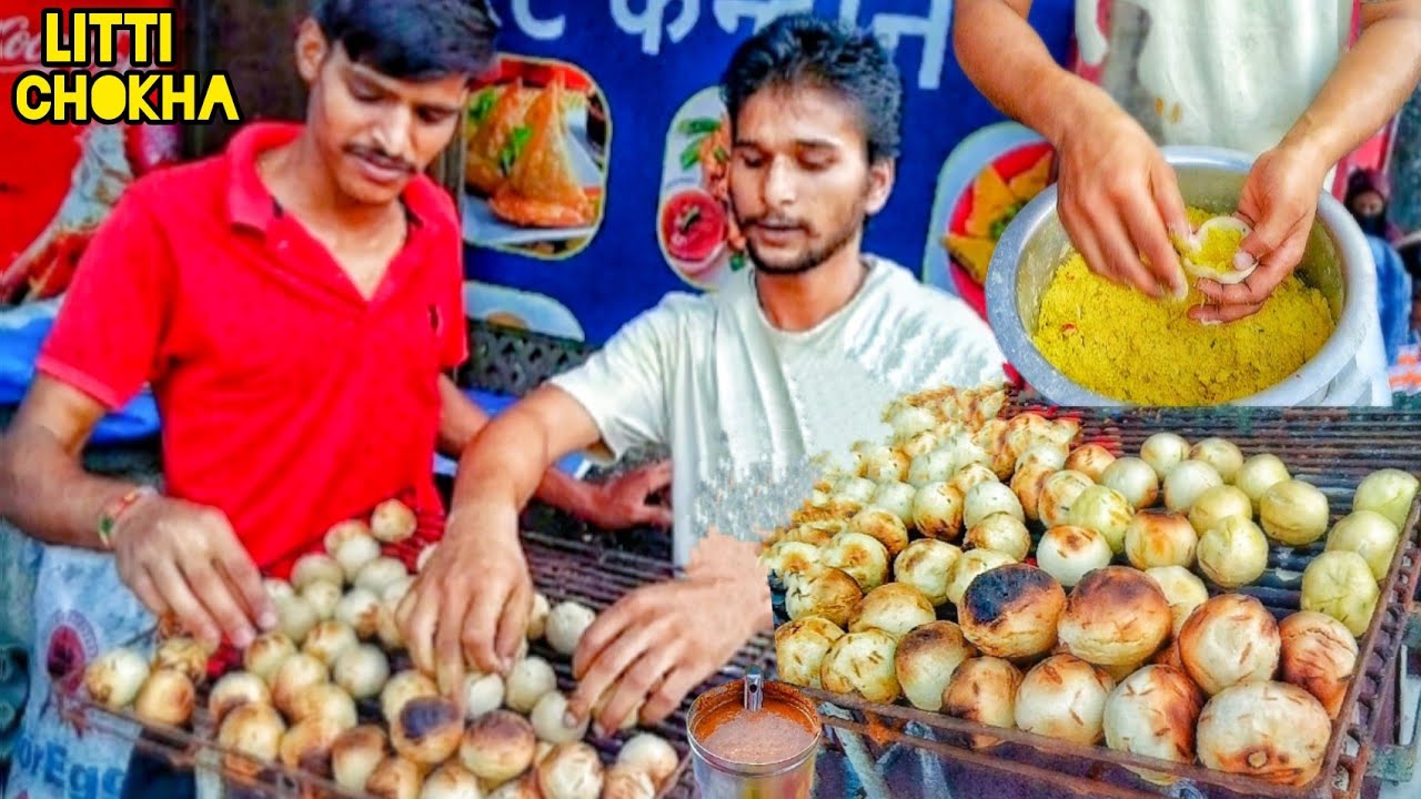 बिहार का प्रसिद्ध लिट्टी चोखा अब मुंबई में 😱 | Litti Chokha | 23,000 Rs/- का नौकरी छोरा |Street Food