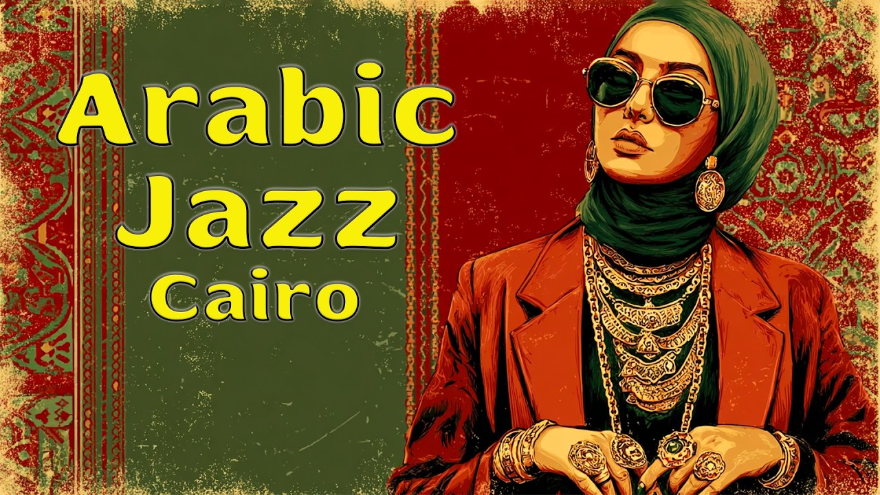 Wandering Old Cairo at Night | Egyptian Jazz & Arabic Melodies Mix | Ideal For Late Night & Focus 🌙