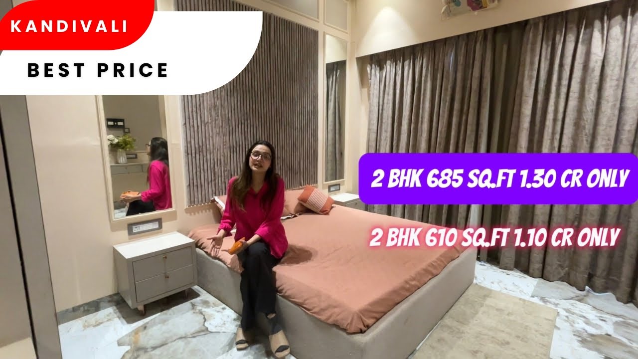2 BHK 685 Sq.Ft 1.30 Cr Only Kandivali West Dhanukarwadi ☎️ 7039014195 Very Attractive Price 