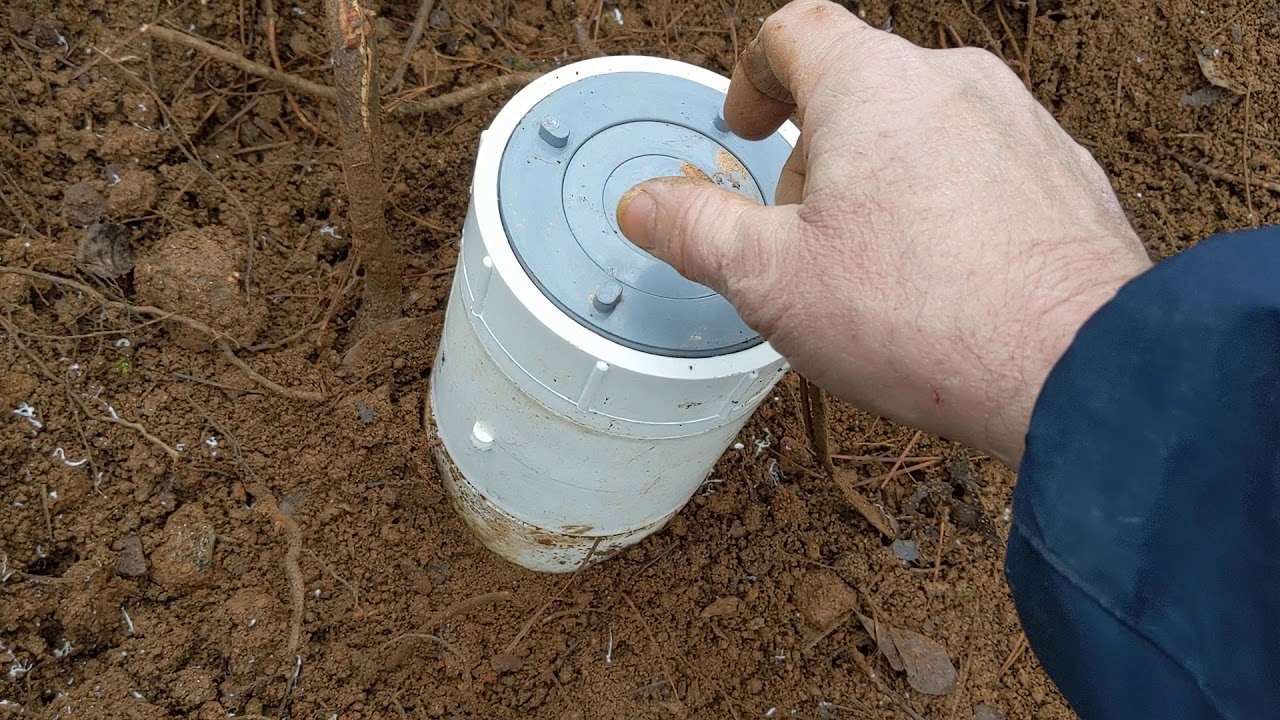 Installing a pop up clean out for sewage back ups!