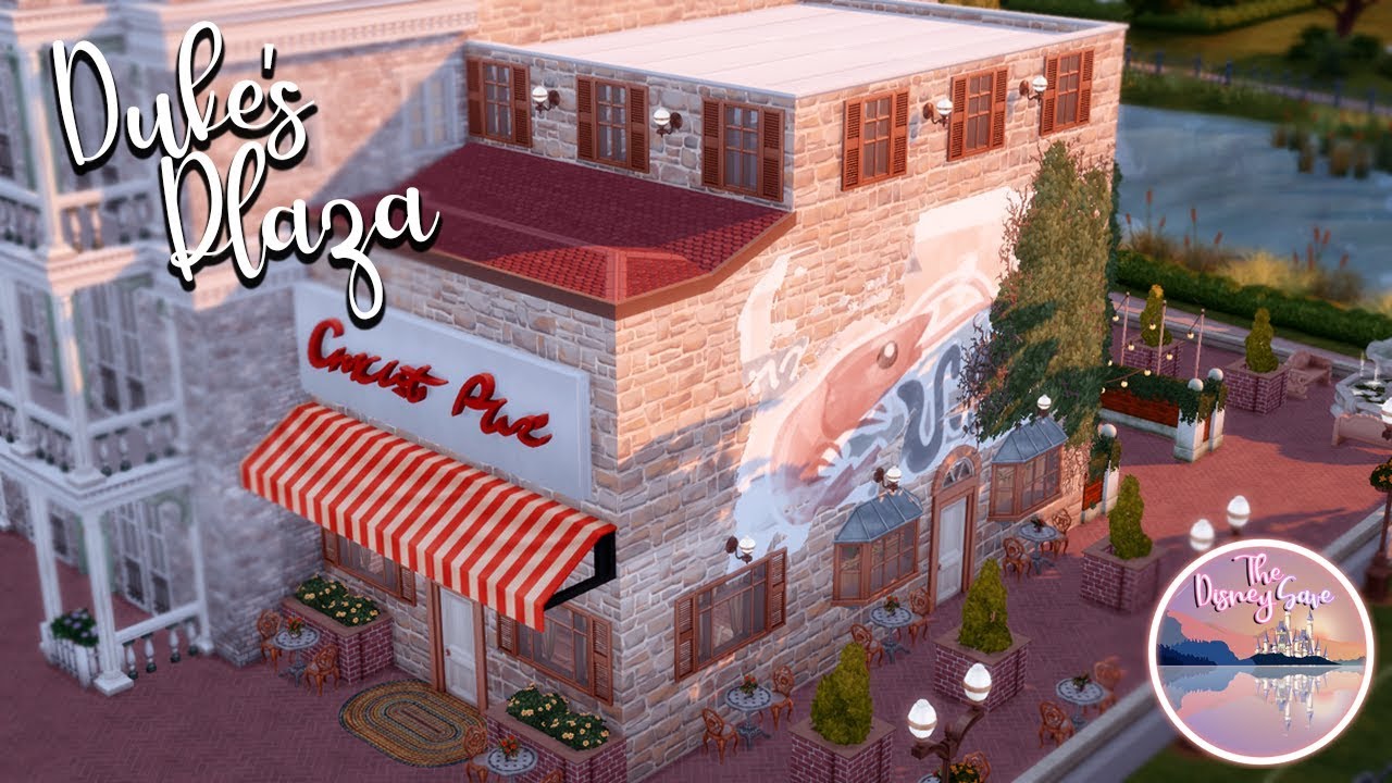 Duke's Cafe- The Disney Save #5 | Sims 4 Speed Build