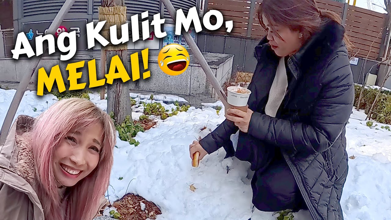Kumain ng Snow sa Korea?!? Seafood Paluto, Han River, and Korean Folk Village Tour!