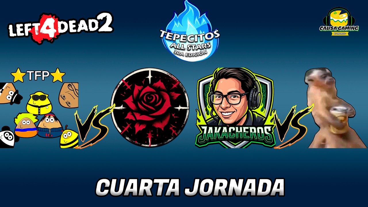4TA JORNADA TEPECITOS ALL STARS🏆 | L4D2