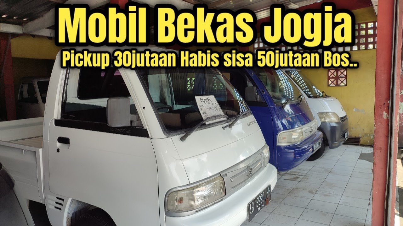 mobil bekas Jogja, Pickup 30jutaan Habis ready 50jutaan, Juprex Berkah Mobilindo Stok 28 Mei 2023