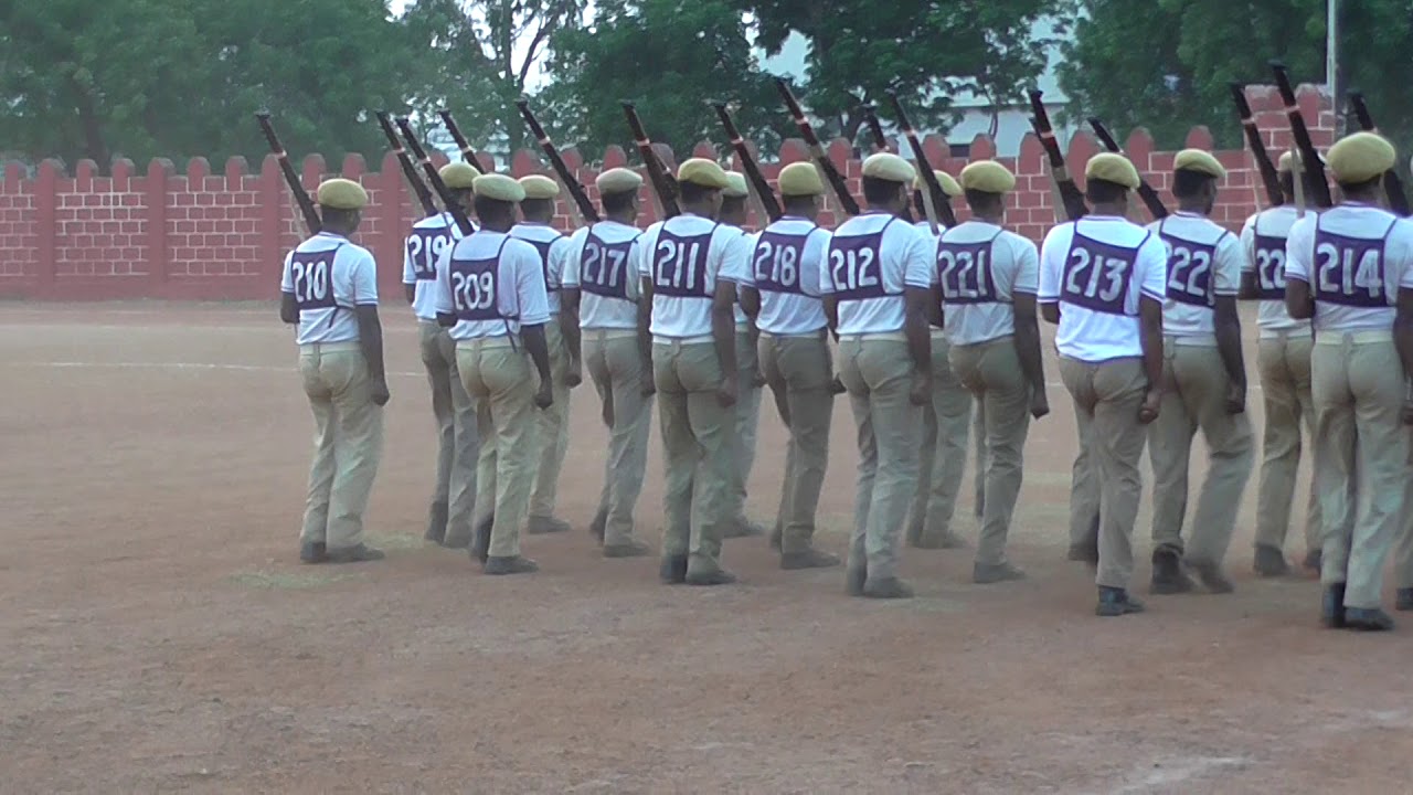 Squad Drill with Arms by PTC, Ongole