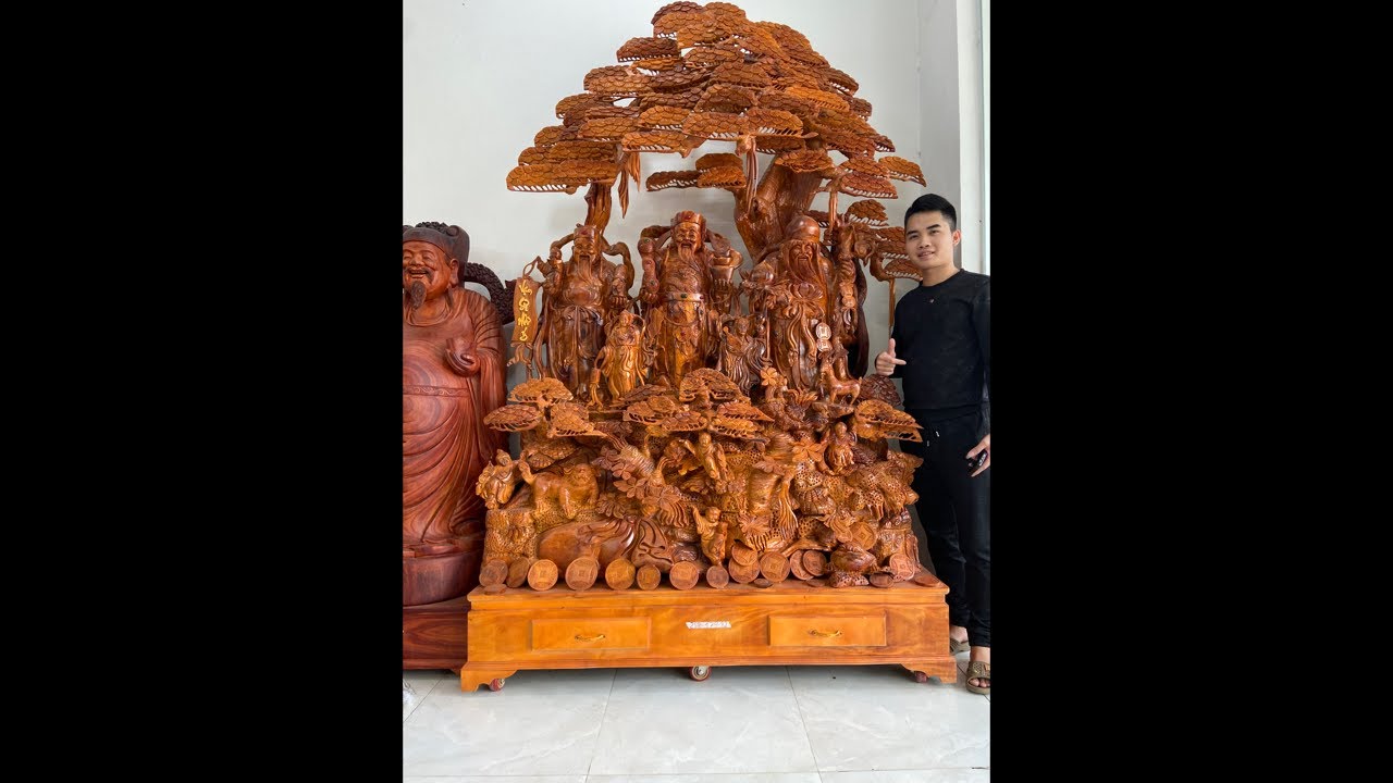 Giao Lưu Đấu Giá Tượng Gỗ Đẹp Giá Tại Xưởng Làng Nghề Đông Giao✅✅✅