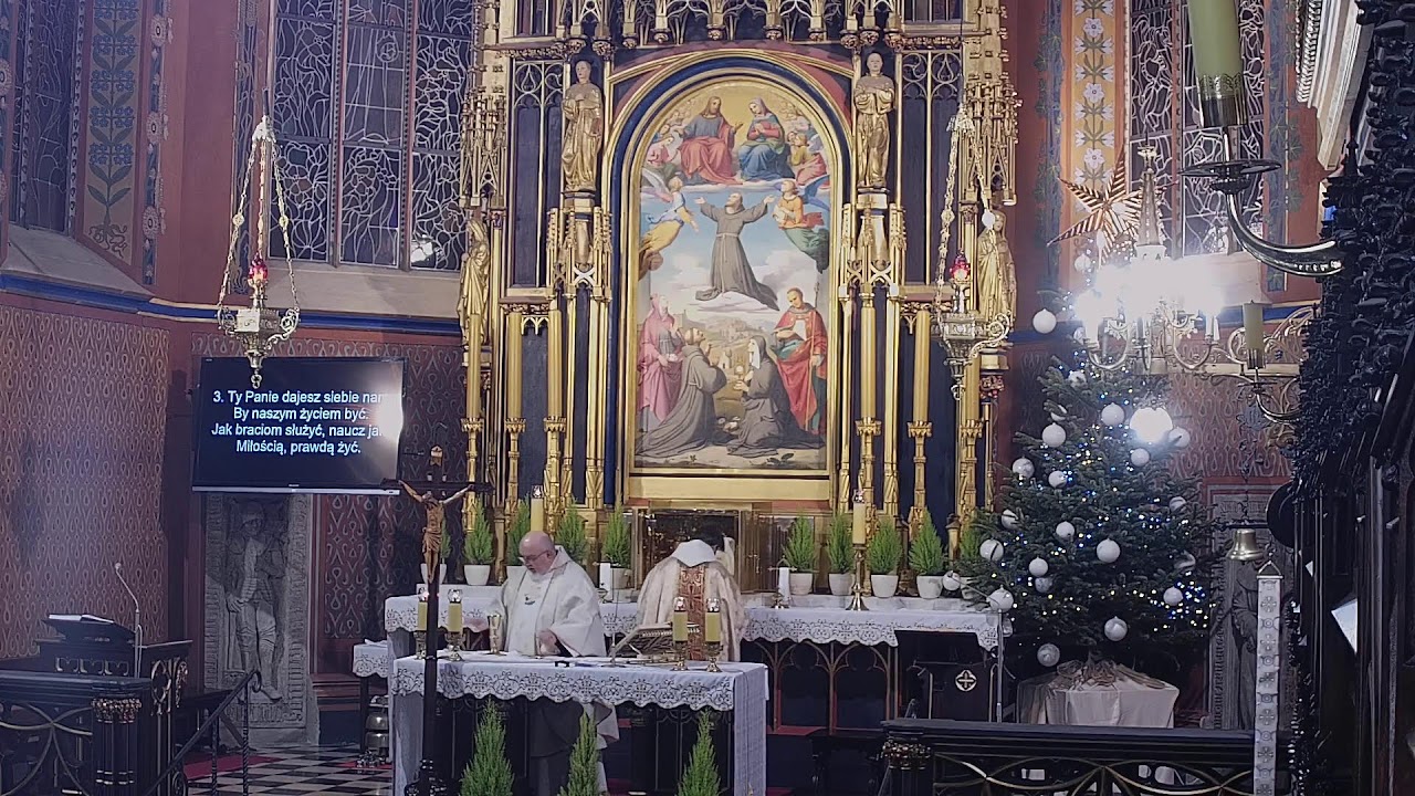 Bazylika św. Franciszka z Asyżu w Krakowie – transmisja na żywo