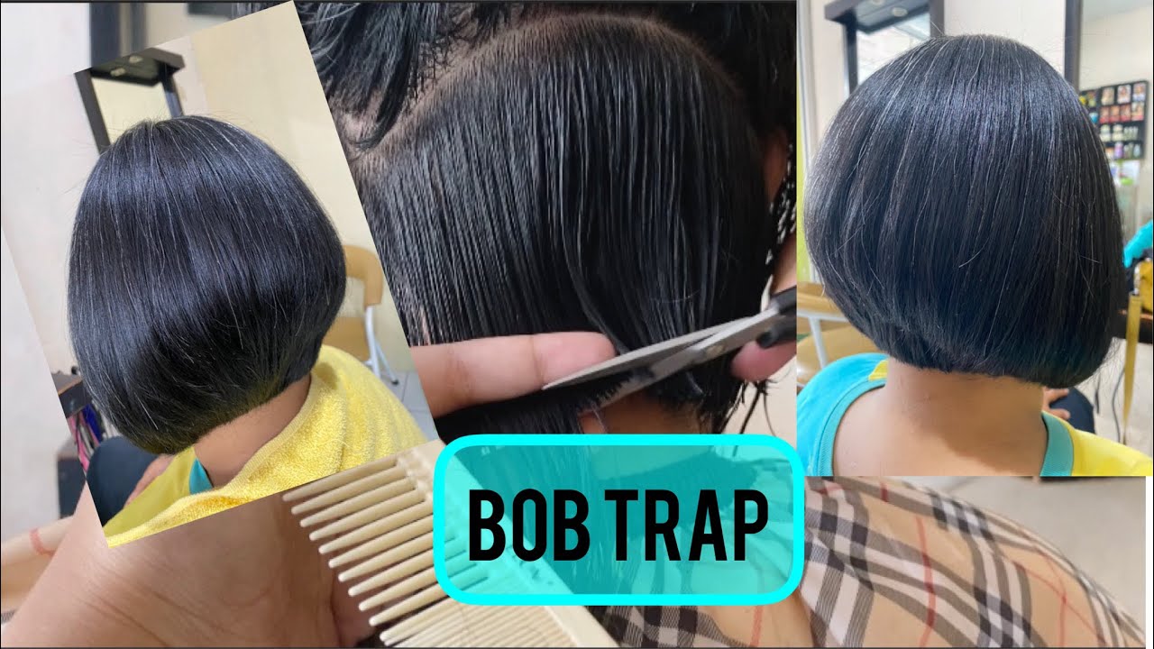 Tutorial Potong Rambut BoB Trap | Step by Step Potong Rambut BoB | Potong Rambut BoB Pendek