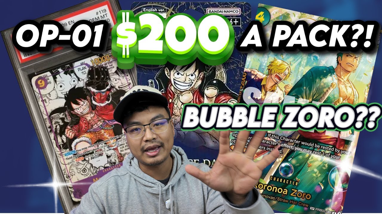 ТОП-10 самых продаваемых карточных игр по One Piece за неделю! | Пузырьковый Зоро и SPS! | #onepi...