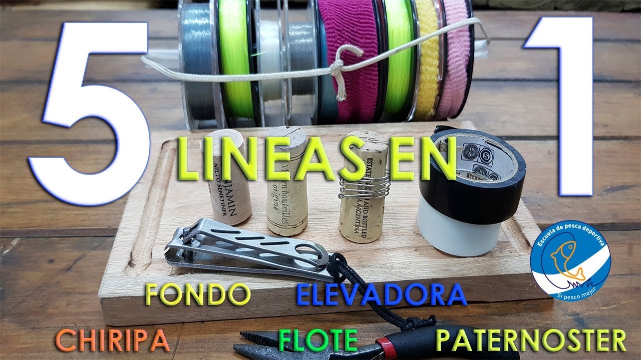 PEJERREY 5 LINEAS EN UNA - SUPER ECONÓMICA !!! MIRA