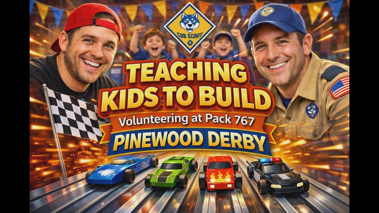 Teaching Kids to Build | Volunteering at Pack 767 Pinewood Derby