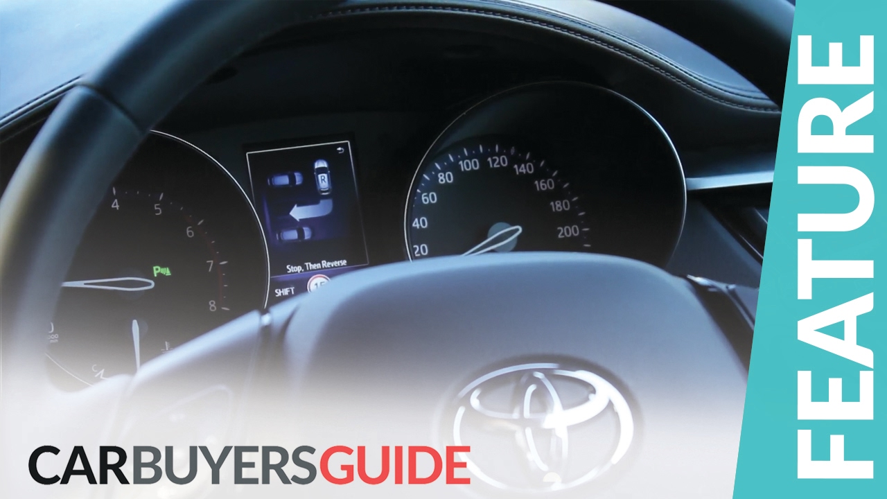 Toyota Intelligent Parking Assist self-parking system in the C-HR