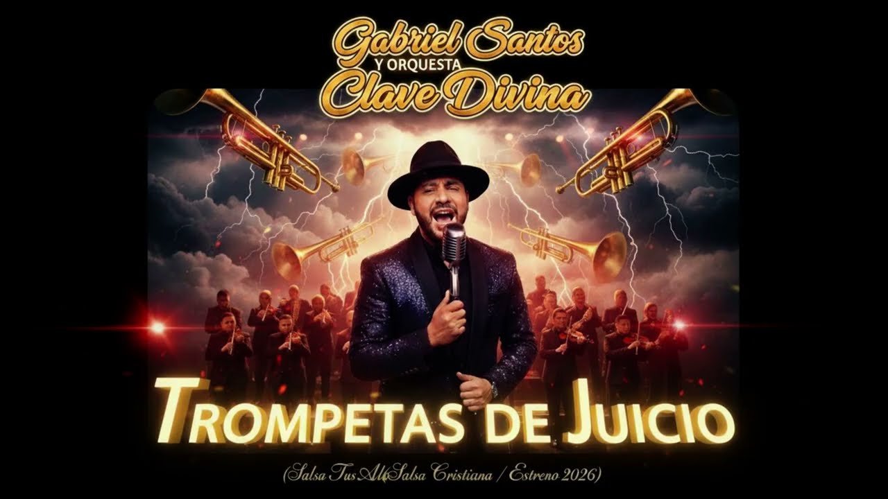 Trompetas de Juicio - Gabriel Santos | Salsa Cristiana con Poder (Video Oficial)