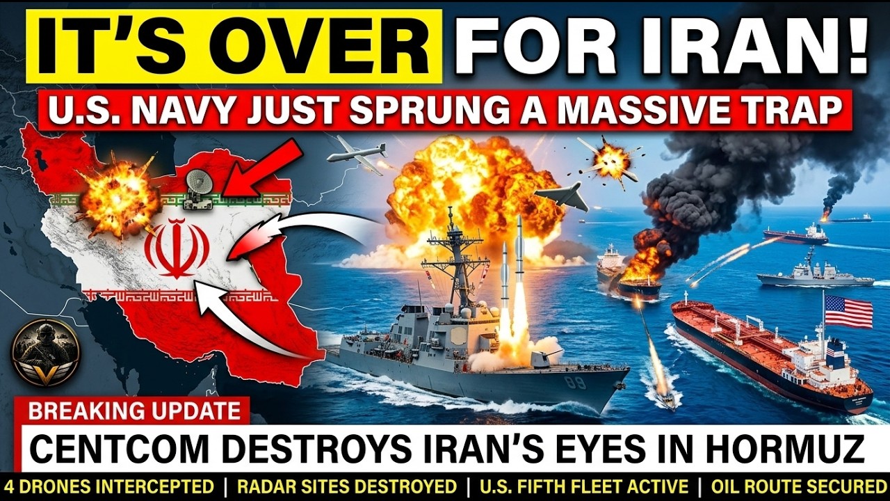 🚨 BREAKING NEWS : Inside CENTCOM's Layered Kill Chain: Hormuz Drone Intercept Breakdown