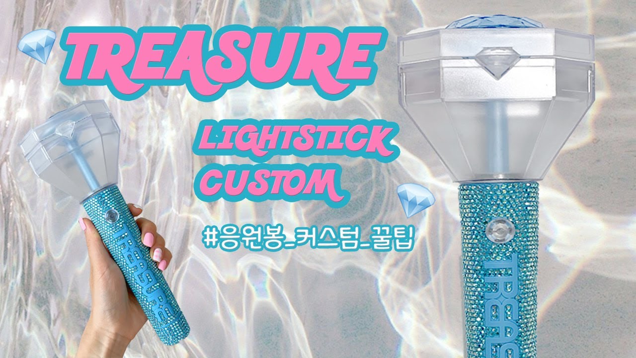 💎TREASURE LIGHTSTICK CUSTOM • 트라이트 • 응원봉커스텀 💎
