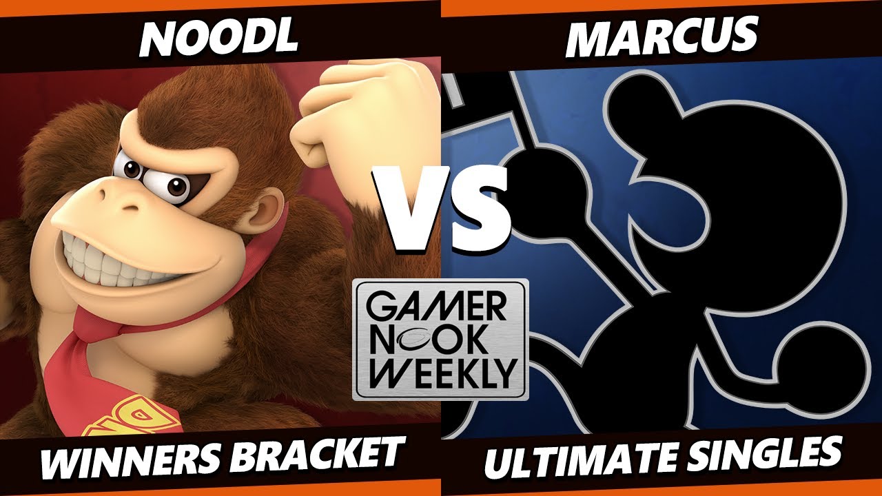 GNW 3 - Noodl (Donkey Kong) Vs. Marcus (Game & Watch) Smash Ultimate - SSBU