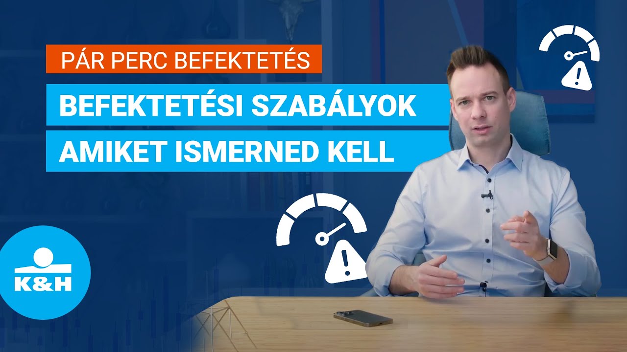 Befektető akarsz lenni? Erre kell figyelned! - Pár perc befektetés