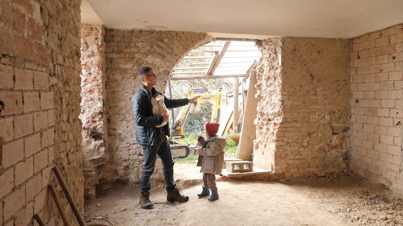 #28 Construction begins on our Italian dream house