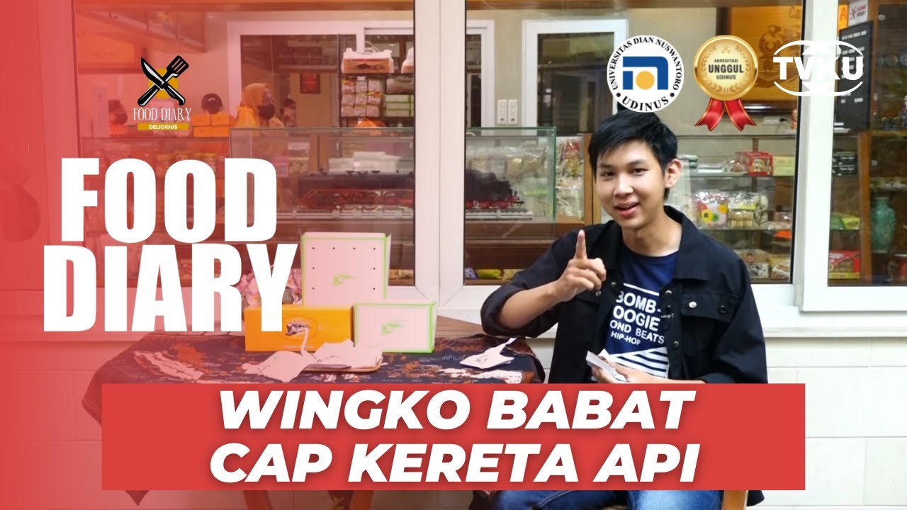 FOOD DIARY Eps 1 - Wingko Babat Cap Kereta Api