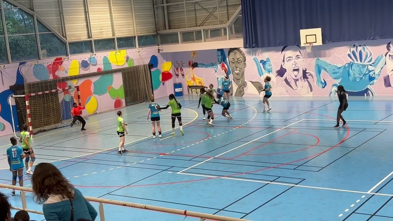 Quart de finale Championnat de France U17 Handball Féminin : Aulnay - Serris Val d’Europe 34 à 29