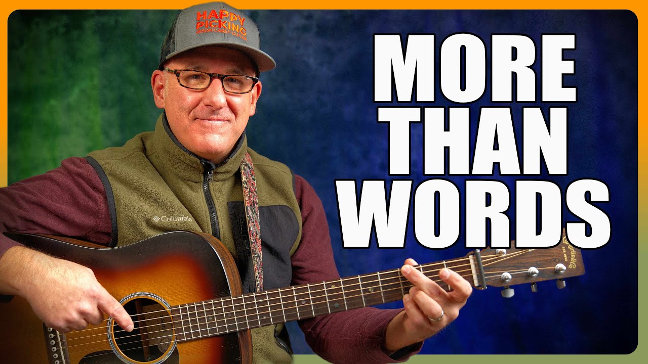 More Than Words Guitar Lesson (The RIGHT-HAND Technique Nobody Teaches)