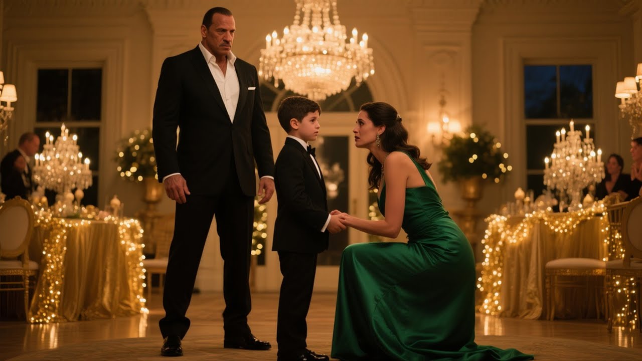 She Was Rejected on a Christmas Blind Date — Until the Mafia Boss’s Son Asked,Can You Be My New Mom.
