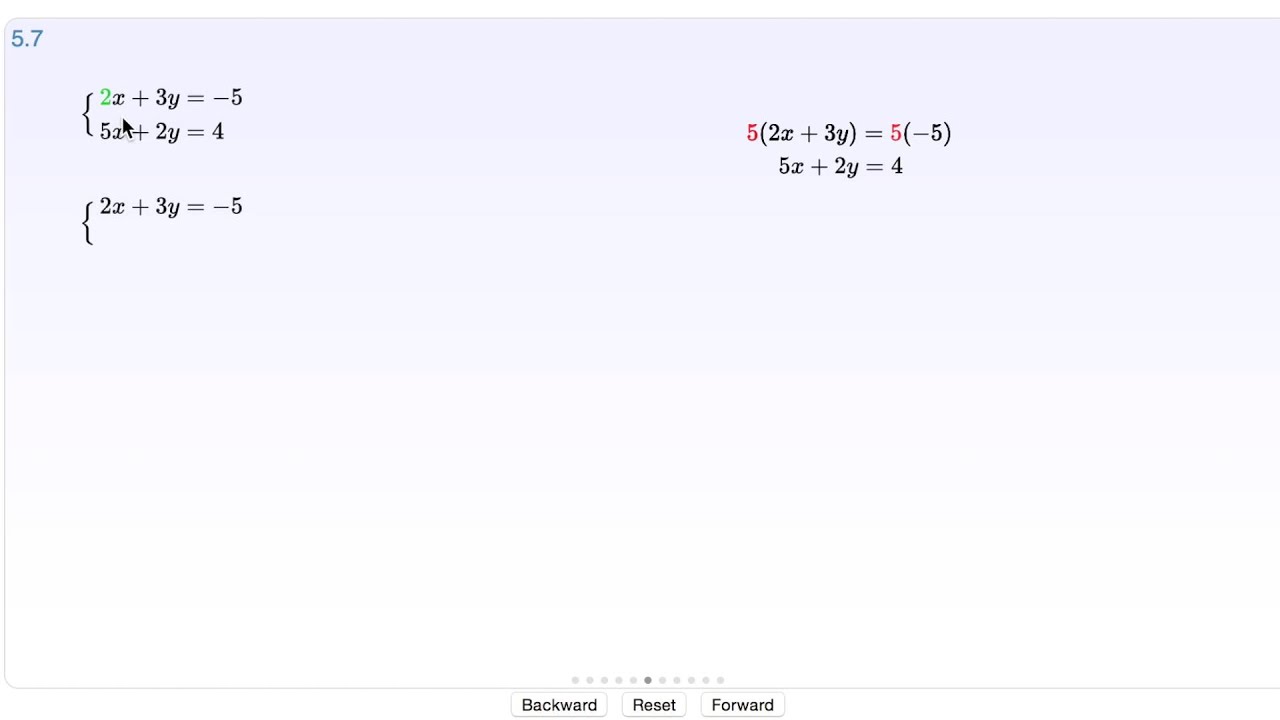 Gaussian Elimination
