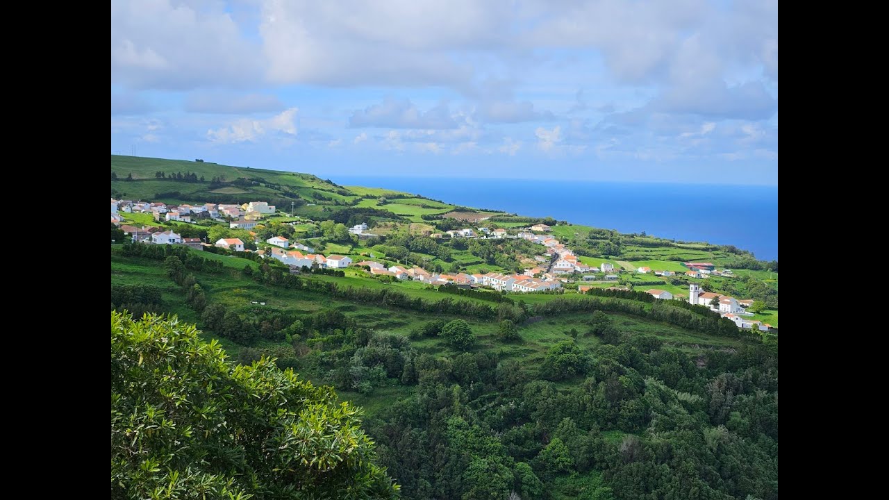 Driving from Nordeste to Agua Retorta Azores Sao Miguel Portugal