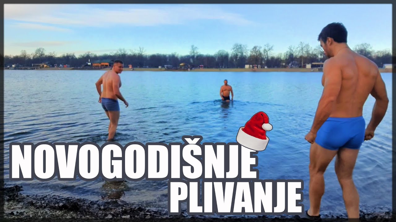 Novogodišnje plivanje na Adi Ciganliji