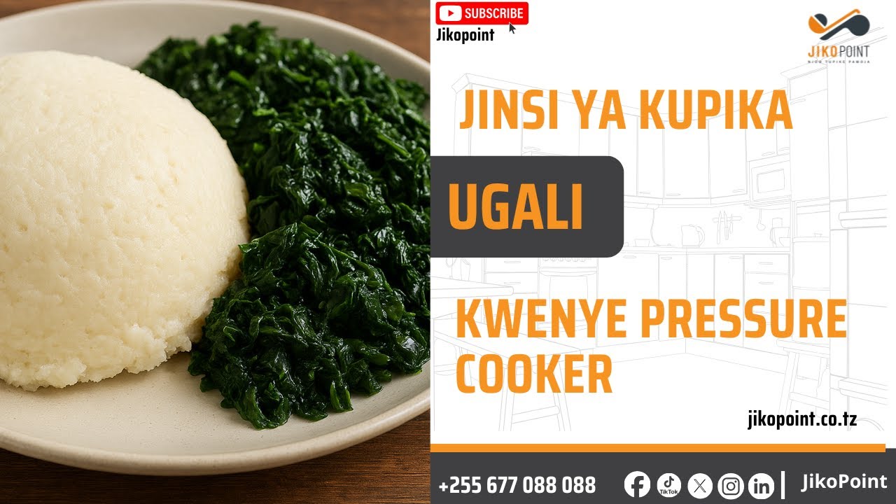 UTAPENDA..!!! Tazama namna UGALI ulivyopikwa kwenye Pressure Cooker