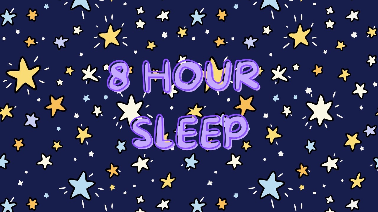 8 Hours Baby Sleep – Calm Starry Night Sky for Deep Relaxation