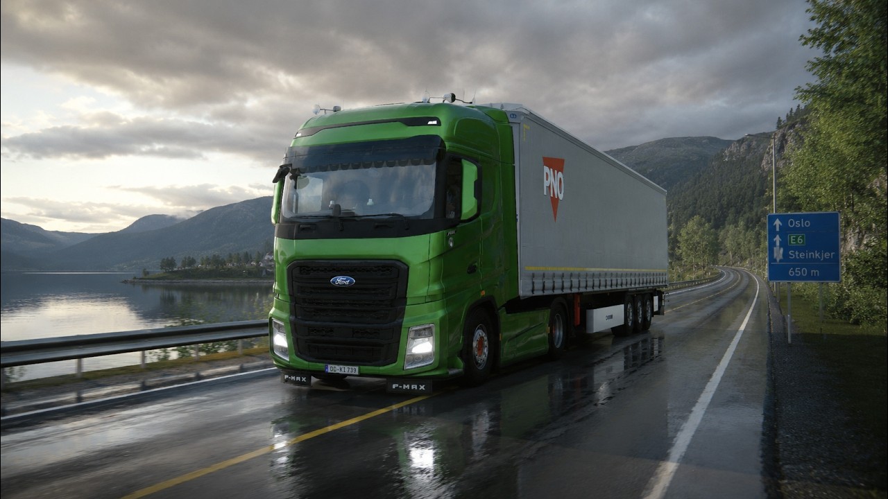 ETS2 1.59 Realistic POV Driving in 4K | Ford F-Max | PNG Road to 2.0 | Ultra Realistic Graphics Mod