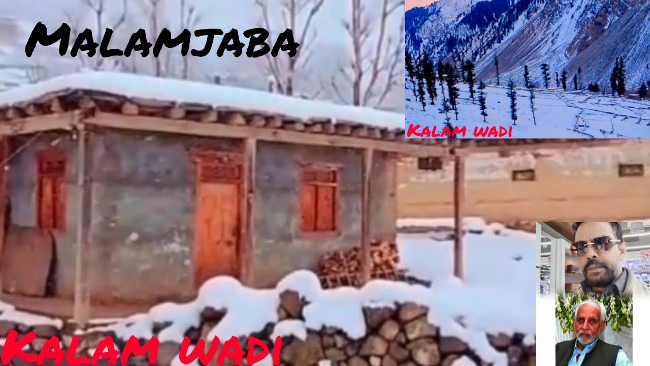 live snowfall in pakistan #kalam #malamjaba #muree #snow #ice