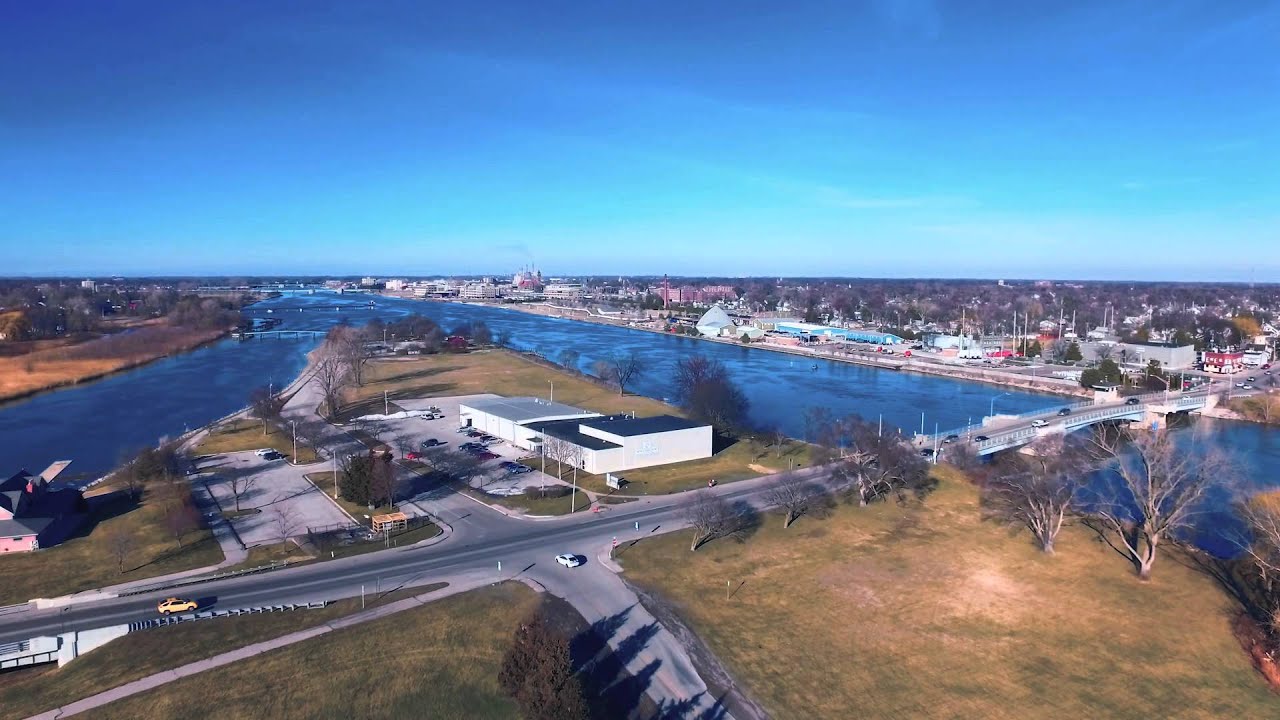 Great Lakes Bay Region Drone Aerials - Michigan