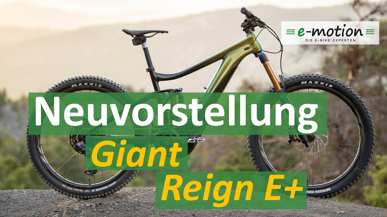 Giant Reign E+ 0 Pro - 2020 | Bereit für jeglichen All-Mountain Trail