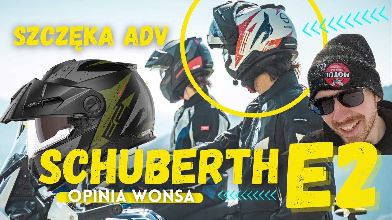 OD KASKU MIAŁEM RANY NA GŁOWIE. To się więcej nie powtórzy. Schuberth E2