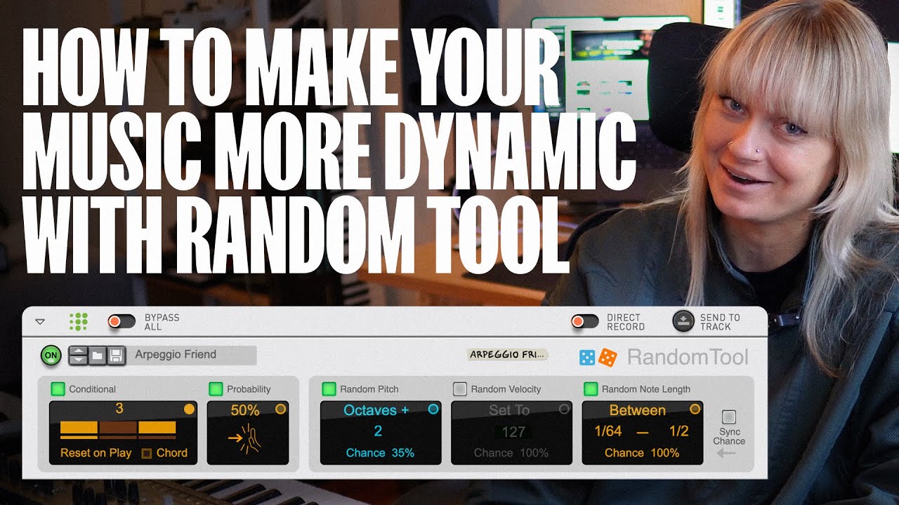 How to make your music more dynamic with Reason Random Tool