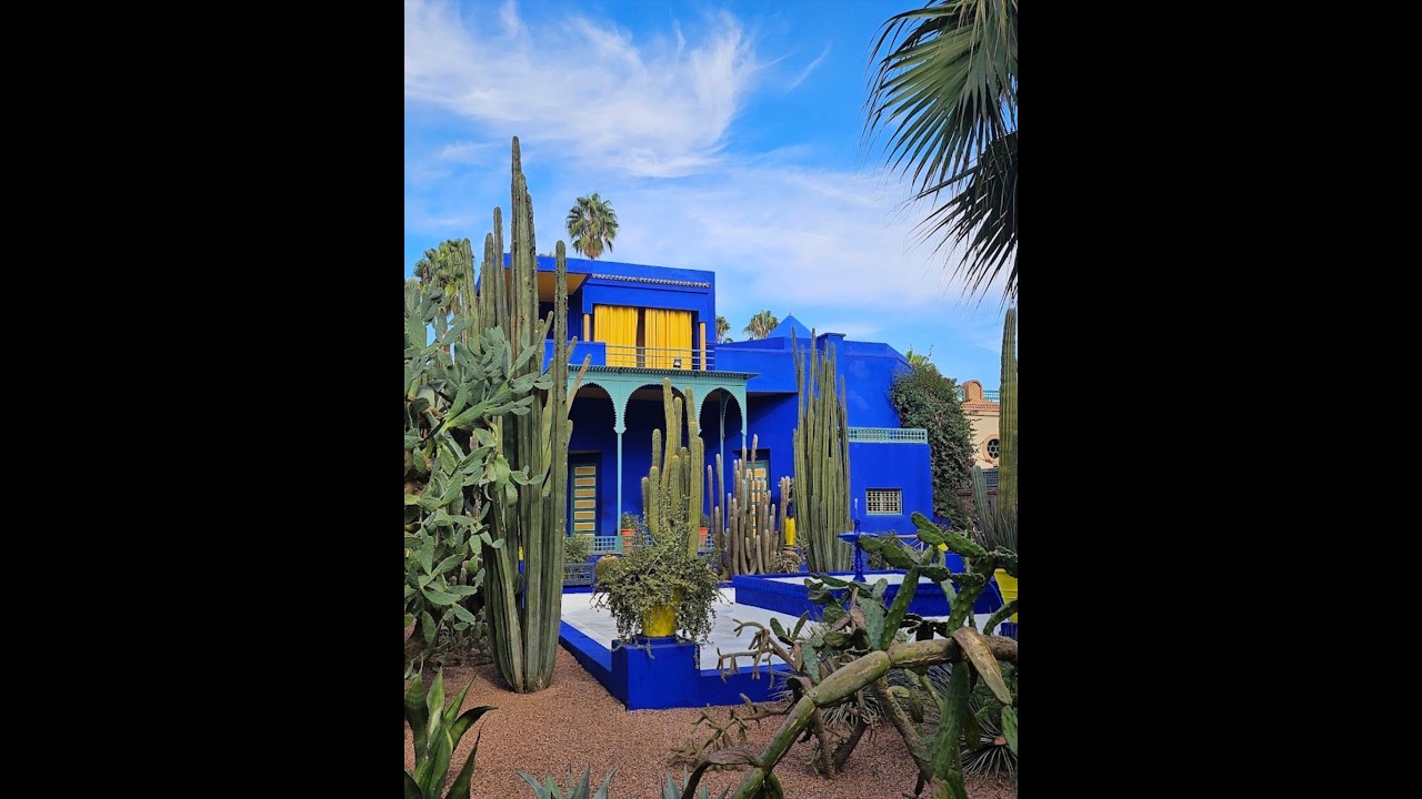 “Morocco’da Bahçe ve Peyzaj Mimarlığı | Majorelle, Secret Garden, Fes’ten Rabat'a Teknik Gezi
