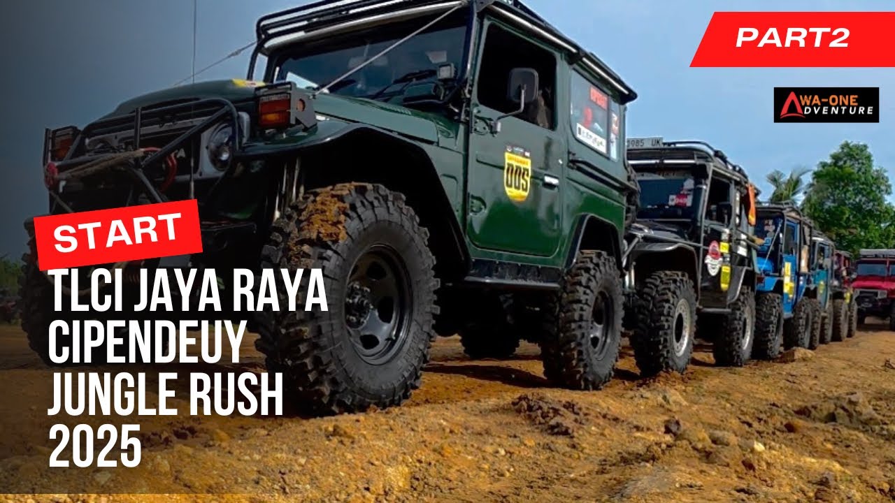 TLCI JAYA RAYA CIPENDEUY JUNGLE RUSH 2025 PART 2 | WA-ONE ADVENTURE